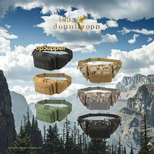 กระเป๋าคาดเอวผู้ชายแบบยุทธวิธี สไตล์วินเทจ สำหรับกิจกรรมกลางแจ้ง  ลดราคาพิเศษ  พร้อมซิปอเนกประสงค์ - Product Image 3