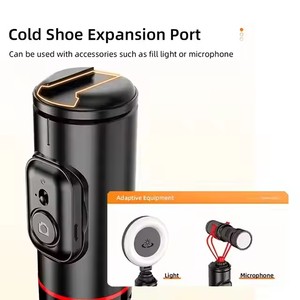 Caliente C10 1,83 M Rechargebal teléfono móvil 3 en 1 interpretado Selfie Stick trípode coche para Vlog - Product Image 2