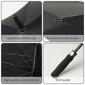 Promotional <b>Umbrella</b> Automatic Black Promotion Advertising <b>Umbrella</b> for Business - Product Image 4