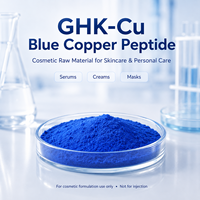 Approvisionnement direct usine : Peptide de cuivre GHK de qualité cosmétique, matière première, fabricant en vrac, 1kg, 5kg
