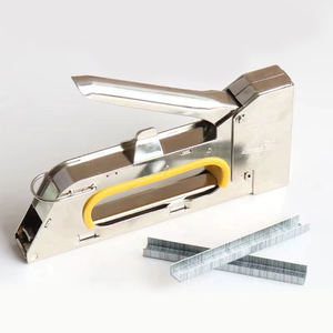 יצרנים מספקים אקדחי סיכות ידניים מפלדה דגם U-Type 1008F 10MM מסמרים לעבודות עץ, פרסום והתקנה 430 גרם 176x80x21 מ\"מ - Product Image 5