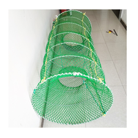 Marco de 8mm 70*140cm 76*160cm o 80*180cm 80*150cm 80*120cm verde azul trampa para peces exportación a Nueva Zelanda estilo Slinky trampa para peces Ling