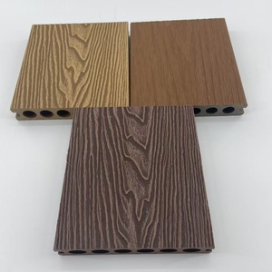 UV Chống Thấm Nước Thân Thiện Với Môi Ép Đùn Composite Polyvinyl Clorua Ngoài Trời Sân Công Viên Gỗ Nhựa Lồng Vào Nhau - Product Image 1