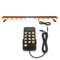 Barre lumineuse LED série 6700 avec contrôleur, barre lumineuse d'avertissement de sécurité ambre pour camion, camping-car, bateau
