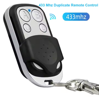 Haute qualité 433MHz ABS télécommande porte-clés Duplication clonage Code roulant pour porte porte de Garage voiture et usage domestique 3V