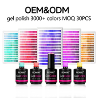 Vernis à ongles gel couleur classique en gros, 24 couleurs, longue tenue, haute brillance, à retirer par trempage, durcissement UV LED, vente en gros