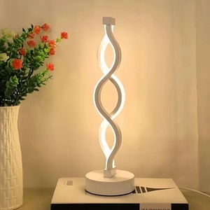 Lámpara de Noche Creativa de Lujo con Diseño de Algas Marinas para Dormitorio y Sala de Estar, Lámpara de Noche Inteligente con Diseño Ondulado para Uso en Interiores - Product Image 4