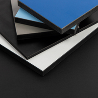Panneau HPL en résine phénolique DEBO, largeur standard 1220/1830 mm, design moderne, idéal pour l'hôtellerie - Vente chaude
