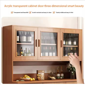Aparador Moderno Alto y Espacioso, 100% Seguro, Personalizable, Modular, para Dormitorio, Sala de Estar, Comedor, Hotel, Precio de Fábrica - Product Image 6