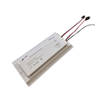 Interrupteur tactile à intensité variable CCT pour armoire d'hôtel, 2 boutons, avec fonction anti-buée pour miroir LED, 24 V CC