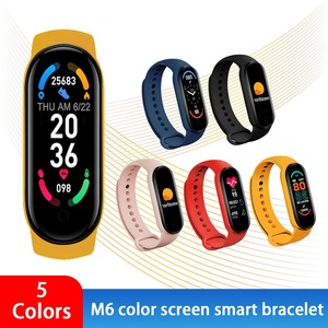 Reloj Inteligente Deportivo M6 de Moda a Precio Económico, Monitor de Ritmo Cardíaco, Contador de Pasos, Pantalla Táctil TFT, 3G, IPX-6 para <span class=keywords><strong>Hombre</strong></span> - Product Image 2
