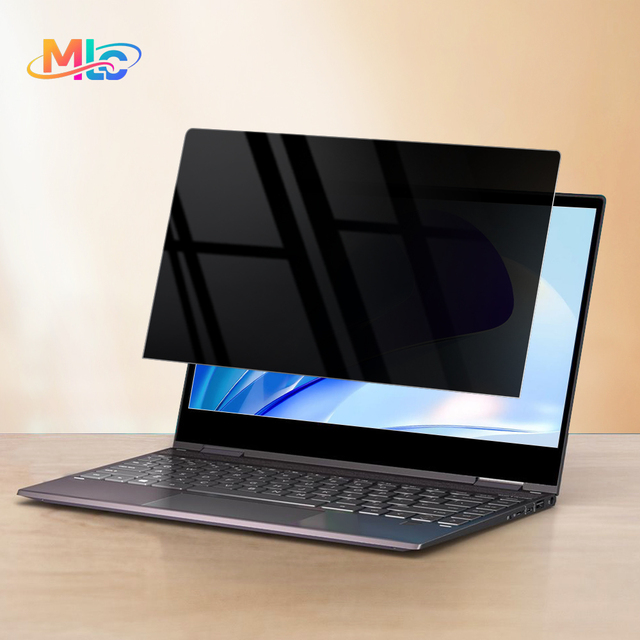 Laptop Anti-Spy Screen Protector PET Matte Removable for 12.5 13.3 14 15.6 17 Inch Notebook Easy Installation Eye Protection