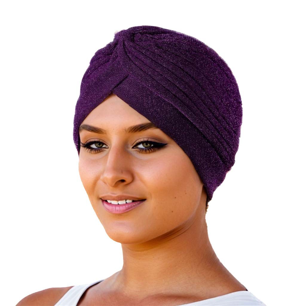 Fil d'or-violet profond