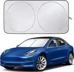 Foldable Cover Visor Sunshades Accessories Te sla Model 3 Sunshade For Tesla Car