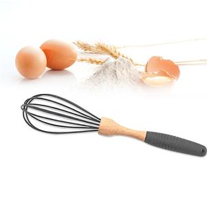 ชุดอุปกรณ์ทำขนม6ชิ้น,ไม้บีช & ซิลิโคนสำหรับทำอาหาร/ขนมพาย/ไม้พาย/ช้อน/ไข่ปัด/แปรงน้ำมัน - Product Image 4