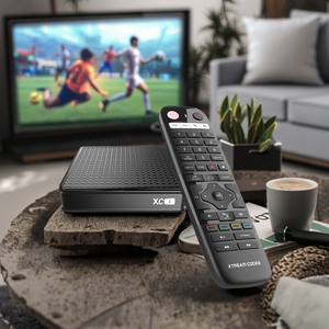 Caja de IPTV Inteligente Económica con Códigos Xtream XC2, Android 10, 2GB, 16GB, WiFi, 4K, Reproductor Multimedia en Línea MEELO XC1, Solo Cajas de <span class=keywords><strong>TV</strong></span> - Product Image 2