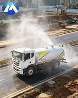  Camion pulvérisateur d'eau multifonction DXA5180TSDL6, réservoir de 12,8 m³, pour le nettoyage des routes et la désinfection en cas d'épidémie