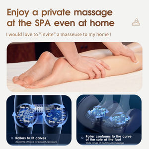 Mesin pemijat kaki Shiatsu, jaringan dalam memijat dan fungsi pemanas untuk penggunaan rumah mengurangi nyeri, pemijat kaki - Product Image 3