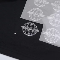 Logo personnalisé autocollant soins du cou transfert de chaleur presse impression vêtements concepteur taille fer sur marque étiquette de vêtement pour t-shirts jeans