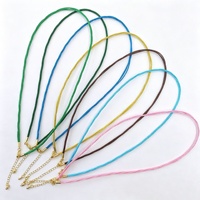 Cordon coloré coréen Haomi avec boucle en cuivre pour accessoires de bijoux DIY