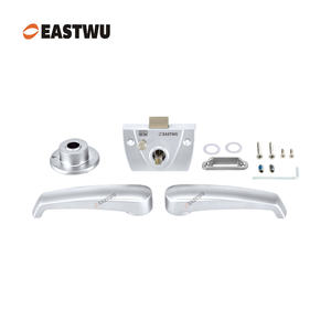 Chrome <span class=keywords><strong>caravane</strong></span> RV remorque <span class=keywords><strong>toilette</strong></span> et salle de douche serrure de porte accessoires intérieurs - Product Image 4