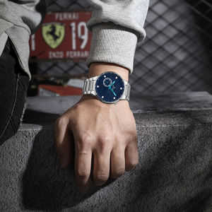 REWARD RD611265M Reloj de Pulsera de Moda Luminoso a Prueba de Agua con Fecha, Reloj Deportivo para Hombre, Reloj de Cuarzo de Acero Inoxidable para Hombre de Negocios - Product Image 3