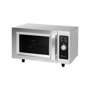 Forno de aquecimento rápido, preço baixo 25l 1000w comercial micro-ondas para loja de conveniente auto-servir forno de microondas com temporizador