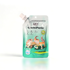 Fabbrica Certificata ed Esportatore di Pasta Proteica di Insetti con Calcio e Vitamine Aggiunti CrickiPuree per la Dieta dei Rettili - Product Image 1