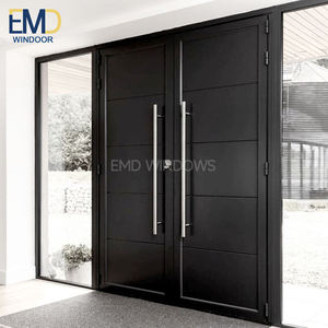 Puerta Corredera Exterior de Aluminio con Doble Vidrio Templado para Casa - Product Image 5