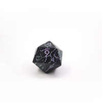 Dés de Table en métal Dnd à bord pointu polyédriques de haute qualité, dés personnalisés à 4 faces