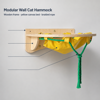 Kit d'arbre à chat modulaire DIY, composants de meubles pour chat personnalisables, plateforme à gratter en sisal, fabricant OEM
