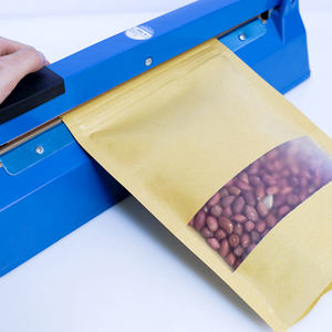 Sachets Doypack Personnalisés Recyclés Imprimés par Héliogravure, Résistants à l'Humidité, pour Emballage Alimentaire Sec, Sacs Marron pour Chewing-gum et Aliments pour Animaux - Product Image 6
