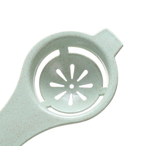 <b>Egg</b> White Separator <b>Egg</b> Yolk Divider <b>Plastic</b> Kitchen Baking Tool Wheat Straw Material 3 Colors Available - Product Image 4