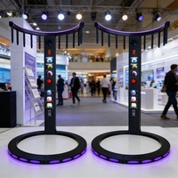 Machine de jeu d'arcade à réaction rapide, jeu de capture de bâton tombant, fonctionnement à pièces, jeu de réflexes