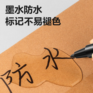 Deli Dual-ended <strong>Permanent</strong> Marker Pen 6824 Artistic Outlining <strong>Office</strong> Supply - Product Image 2