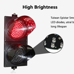 Luces LED Inteligentes de 12V CC para Pequeños Espacios, Mini Semáforos Educativos con Carcasa de PC, Luces Rojas y Verdes para Plataformas de Carga, 100mm 200mm - Product Image 5