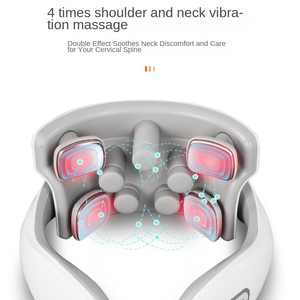 전기 마사지기 지능형 맥박 기능 경추기구 목 어깨 마사지 보호대 스트레스 완화 - Product Image 2