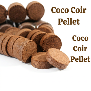 Eco2go Vietnam, Pellets de Fibra de Coco de Baja Expansión y Alta Densidad, 100% Natural, para Germinación de Semillas - Product Image 1