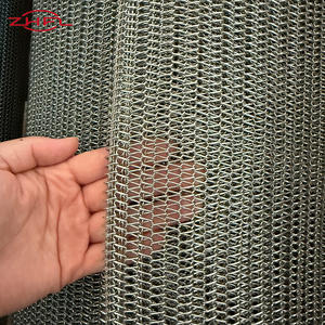 Bande transporteuse en tissu métallique tissé en acier inoxydable SUS304 de haute qualité avec services de soudage et de pliage - Product Image 3