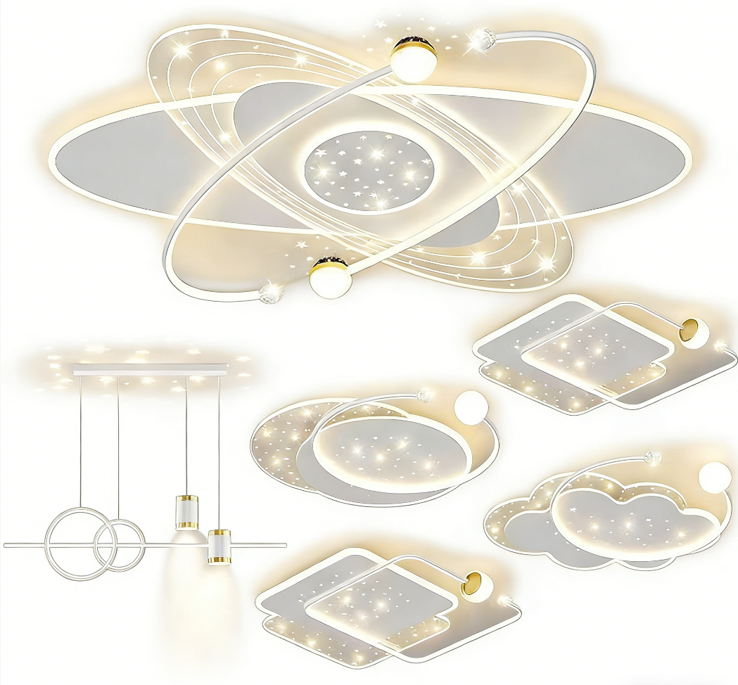 Ceiling Lighting Smart Art Acrylic Chandelier Lamp Hotel Restaurant Decoration Led Modern Pendant Lights Indoor Lighting