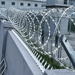 <span class=keywords><strong>Alambre</strong></span> de Cercado Tipo Concertina Resistente a la Intemperie, No se Deforma Fácilmente, Amplia Aplicación para Cercas de Carreteras y Áreas de Conservación de Agua - Product Image 1