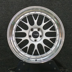 Rines Modulares Forjados Personalizados de 3 Piezas, 5x114.3 5x120, 18 19 20 Pulgadas, Diseño Step Lip Mesh Deep Dish, para Supra, Mustang, Tesla - Product Image 5