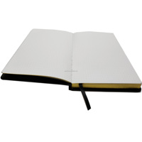 2022-2023 Carnet de notes de journal planificateur académique personnalisable A5/A6/B5 grille pointillée 100 feuilles bande élastique couverture rigide en cuir PU