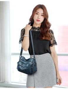 Sacs à main de luxe en cuir PU pour femmes, sacs à bandoulière et sacs à main pour dames, vente en gros - Product Image 2