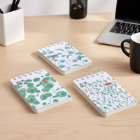 Fil d'impression offset double face personnalisé reliure à spirale mini bloc-notes planificateur quotidien bloc-notes cahiers de poche pour fournitures de bureau