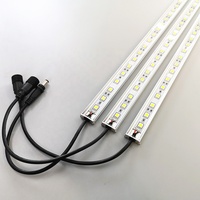 Bande lumineuse LED rigide en aluminium étanche IP68 DC12V 24V, barre lumineuse LED, 30CM 60CM 90CM 120CM, longueur personnalisée