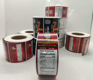 Etiqueta autoadhesiva del sello de la caja de embalaje de la pegatina de la información del producto de DIY - Product Image 1
