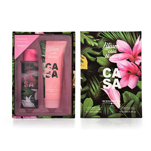Custom Pink Wrap Perfume Set de regalo Perfume de las mujeres Body Spray y crema corporal - Product Image 6
