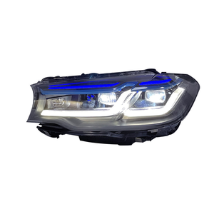 Phares LED SJC Auto pour <span class=keywords><strong>BMW</strong></span> M5 F90 Série 5 G30 2018-2020, phares avant laser, accessoires de voiture de haute qualité, plug and play - Product Image 3