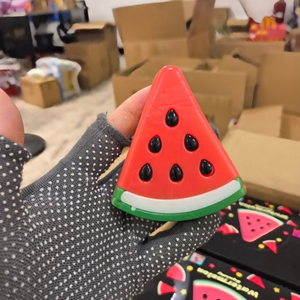 Creative Simulation Watermelon Unisex Stress Relief Squeeze Toy for 14+ Slow <b>Rebound</b> Squishy Toy - Product Image 4